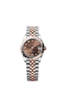 Rolex Datejust 31mm Chocolate Diamond Dial Oystersteel & Everose Gold 278341RBR