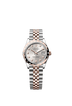 Rolex Datejust 31mm Silver Diamonds Dial Oystersteel and Everose gold 278341rbr-0016