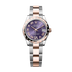 Rolex Datejust 31mm Aubergine Diamond Dial Oystersteel & Everose Gold 278341rbr-0019
