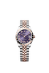 Rolex Datejust 31mm Aubergine Diamond Dial Oystersteel & Everose Gold 278341RBR