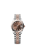 Rolex Datejust 31mm Chocolate Diamond Dial Oystersteel & Everose Gold 278341RBR