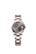 Rolex Datejust 31mm Slate Diamond Dial Oystersteel & Everose Gold m278341rbr-0029