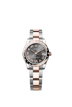 Rolex Datejust 31mm Slate Diamond Dial Oystersteel & Everose Gold 278341RBR