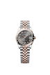 Rolex Datejust 31mm Slate Diamond Dial Oystersteel & Everose Gold 278341RBR