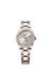 Rolex Datejust 31mm Silver Diamond Dial Oystersteel & Everose Gold 278381RBR