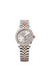 Rolex Datejust 31mm Silver Diamond Dial Oystersteel & Everose Gold 278381RBR