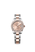 Rolex Datejust 31mm Rosé Diamond Dial Oystersteel & Everose Gold 278381rbr-0023