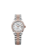 Rolex Datejust 31mm White Mother-Of-Pearl Diamond Dial Oystersteel & Everose Gold 278381RBR
