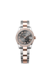 Rolex Datejust 31mm Slate Diamond Dial Oystersteel & Everose Gold 278381RBR-0029