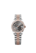 Rolex Datejust 31mm Slate Diamond Dial Oystersteel & Everose Gold 278381RBR
