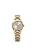 Rolex Lady-Datejust 28mm Silver Dial Yellow Gold 279178