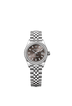 Rolex Lady-Datejust 28mm Dark Grey Dial Oystersteel & White Gold 279384RBR