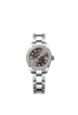 Rolex Lady-Datejust 28mm Dark Grey Dial Oystersteel & White Gold 279384RBR