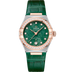Omega Constellation 29 mm Green Dial with Diamonds Stainless Steel and Sedna™ 18k Rose Gold Strap 131.28.29.20.99.001