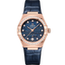 Omega Constellation 29 mm Blue Dial with Diamonds Sedna™ 18k Rose Gold Strap 131.58.29.20.99.006