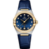 Omega Constellation 39 mm Red Dial with Diamonds Stainless Steel and 18k Yellow Gold Strap 131.28.36.20.53.001