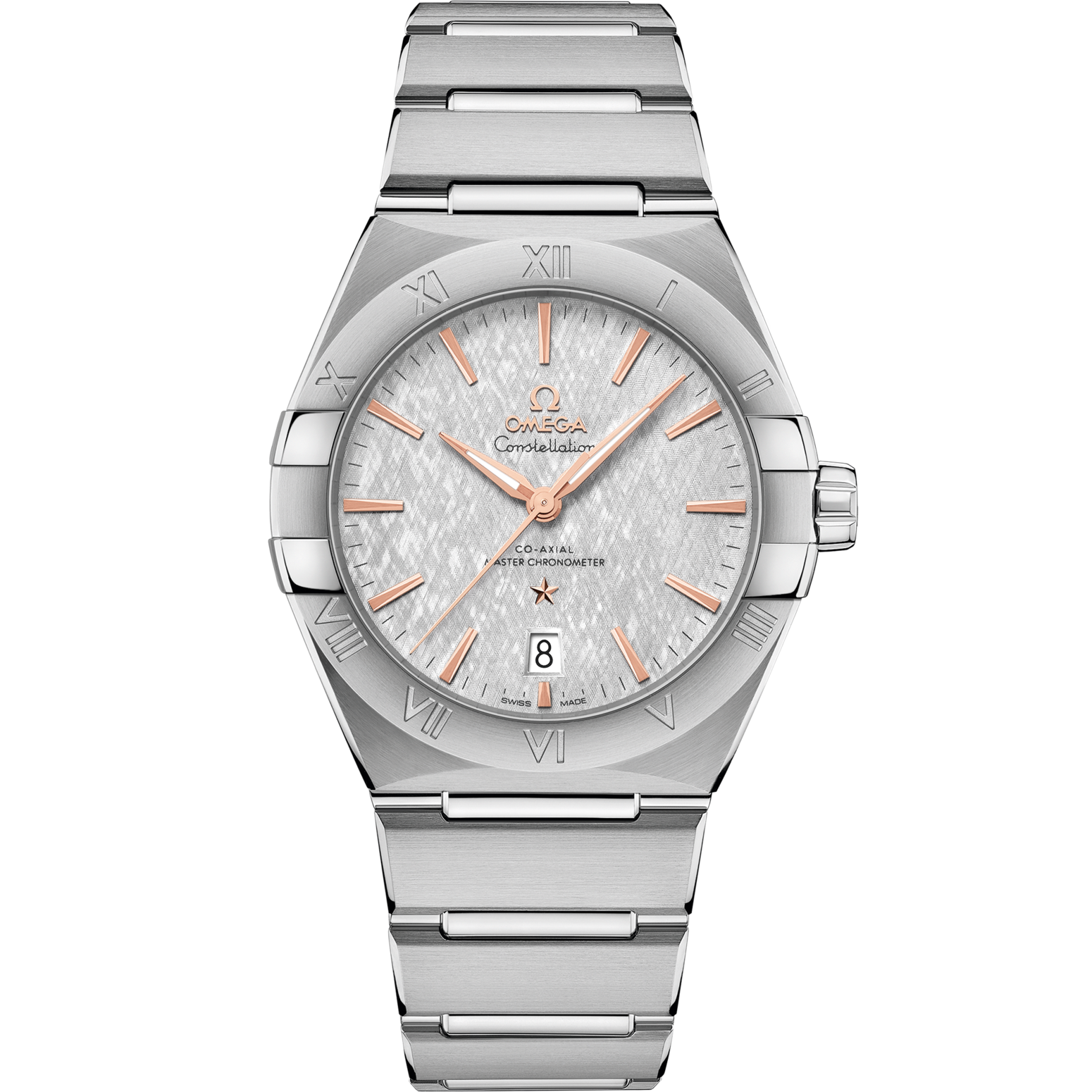 OMEGA Constellation 39 mm Grey Dial Stainless Steel Bracelet 131.10.39.20.06.001 - WATCHXNYC