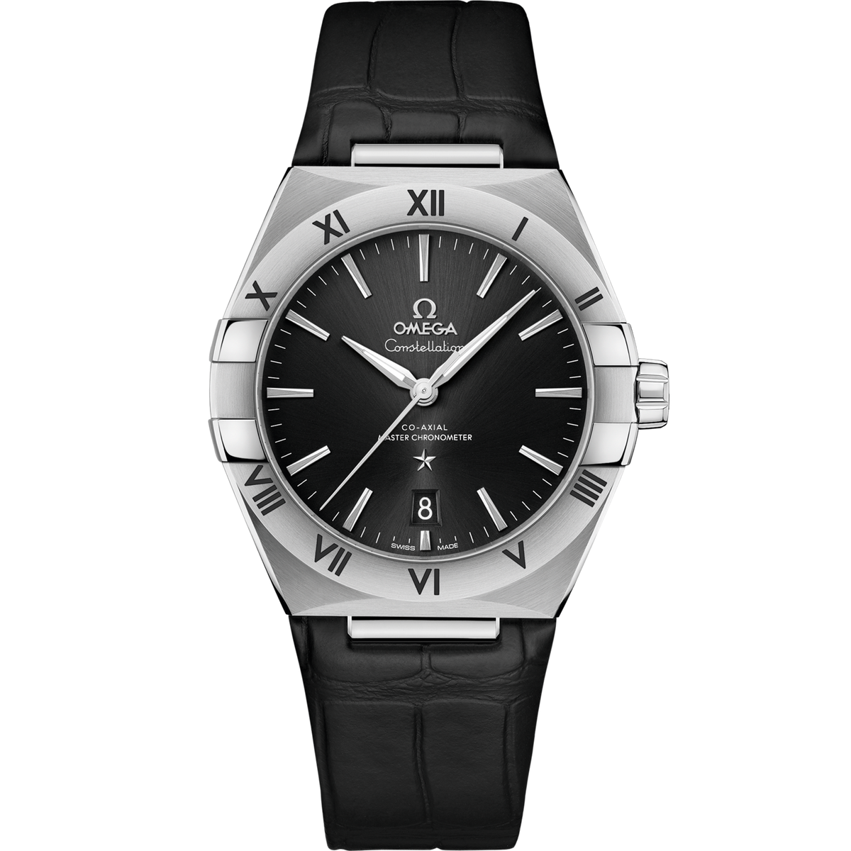 Omega Constellation 39 mm Black Dial Stainless Steel Strap 131.13.39.20.01.001 - WATCHXNYC