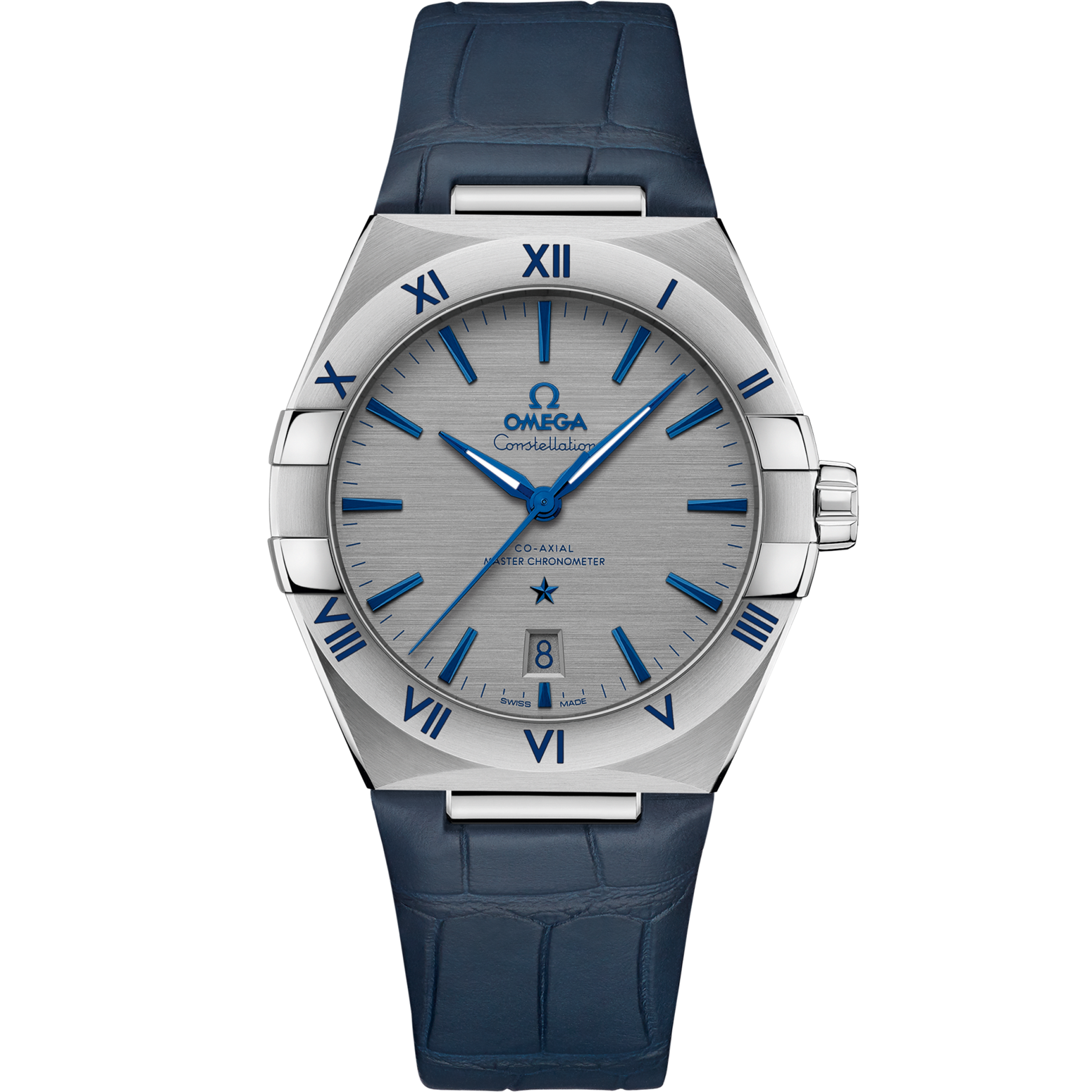 Omega Constellation 39 mm Grey Dial Stainless Steel Strap 131.13.39.20.06.002 - WATCHXNYC