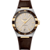 OMEGA Constellation 41 mm, steel ‑ yellow gold on Leather strap 131.23.41.21.06.002