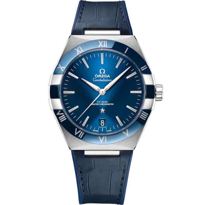 Omega Constellation 41mm Blue Dial Steel 131.33.41.21.03.001 - WATCHXNYC