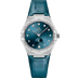 Omega Constellation 34 mm Blue Dial with Diamonds Stainless Steel Strap 131.13.34.20.53.001