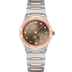 Omega Constellation 34 mm Brown Dial with Diamonds Stainless Steel Sedna™ 18k Rose Gold Bracelet 131.20.34.20.63.001