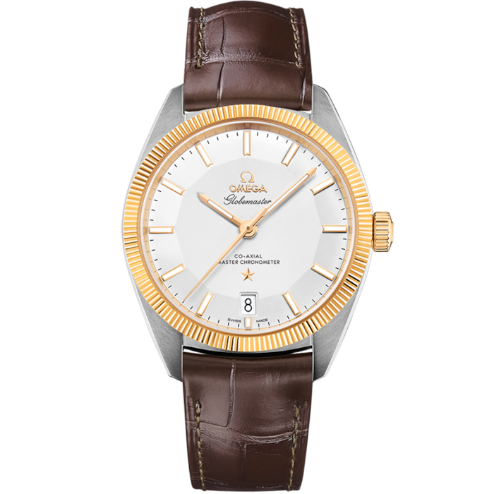 Omega Constellation 39mm Silver Dial Steel Yellow Gold 130.23.39.21.02.001 - WATCHXNYC