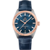 Omega Constellation 39mm Blue Dial Steel & Sedna Gold 130.23.39.21.03.001