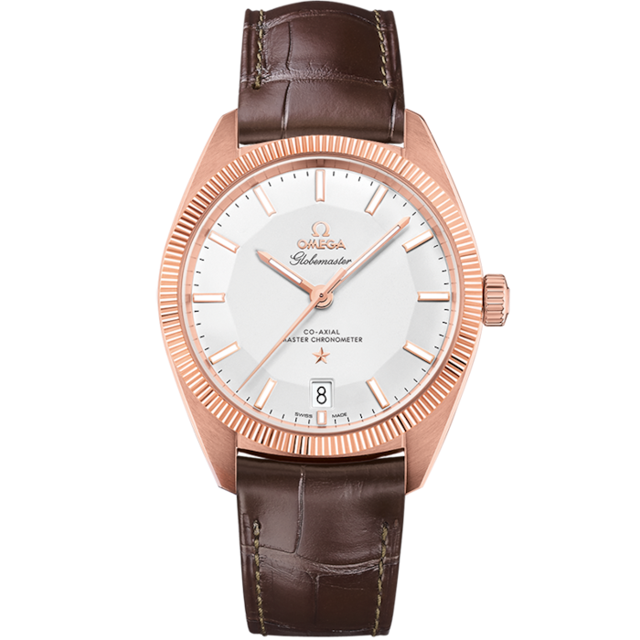 Omega Constellation 39mm Silver Dial Sedna Gold 130.53.39.21.02.001 - WATCHXNYC