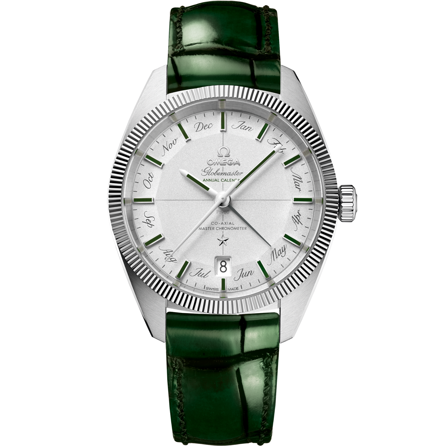 Omega Constellation Globemaster 41 mm Grey Dial Platinum Strap 130.93.41.22.99.002 - WATCHXNYC