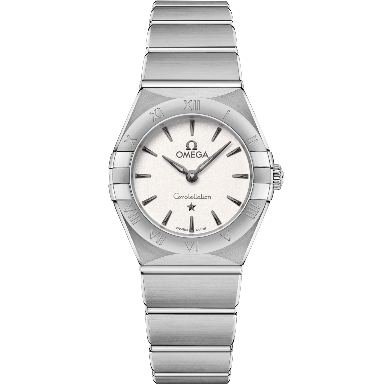 Omega Constellation 25 mm Silver Dial Stainless Steel Bracelet 131.10.25.60.02.001 - WATCHXNYC