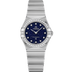 Omega Constellation 25 mm Blue Dial with Diamonds Stainless Steel Bracelet 131.15.25.60.53.001