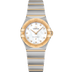 Omega Constellation 25 mm White Dial with Diamonds Stainless Steel and Sedna™ 18k Yellow Gold Bracelet 131.20.25.60.55.002