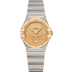 Omega Constellation 25 mm Yellow Dial with Diamonds Stainless Steel and Sedna™ 18k Yellow Gold Bracelet 131.20.25.60.58.001