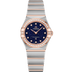 Omega Constellation 25 mm Blue Dial with Diamonds Stainless Steel and Sedna™ 18k Rose Gold Bracelet 131.25.25.60.53.002