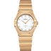 Omega Constellation 28 mm White Dial with Diamonds Sedna™ 18k Yellow Gold Bracelet 131.55.28.60.55.002