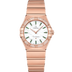 Omega Constellation 28 mm White Dial with Diamonds Sedna™ 18k Rose Gold Bracelet 131.55.28.60.55.005