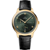Omega De Ville Prestige 41 mm Green Dial 18k Yellow Gold Strap 434.53.41.21.10.001