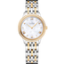 OMEGA De Ville Prestige 27.5mm White dial Steel ‑ yellow gold bracelet 434.25.28.60.55.001
