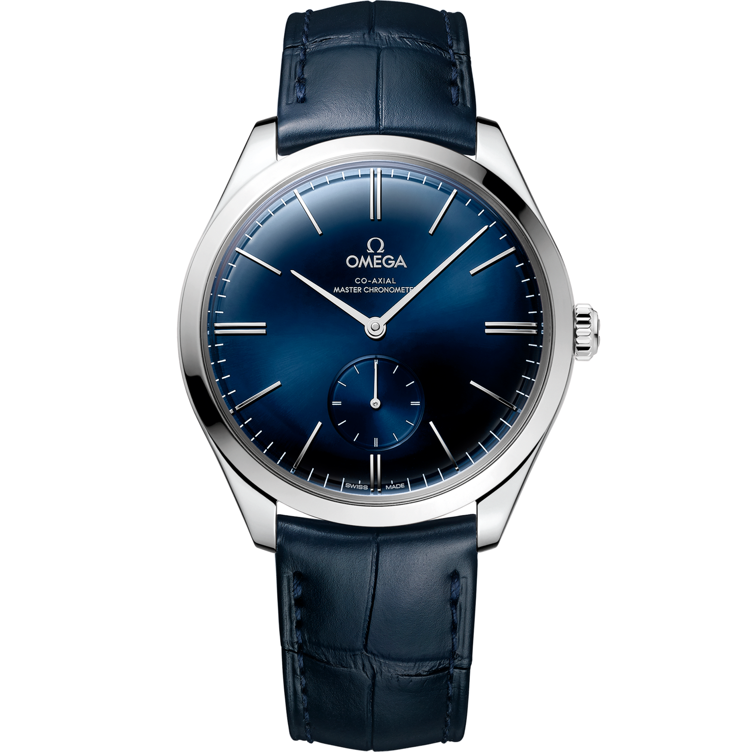 Omega De Ville Trésor 40 mm Blue Dial Stainless Steel Strap 435.13.40.21.03.002 - WATCHXNYC