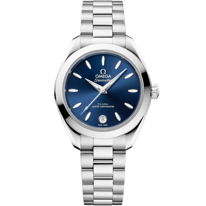 Omega Seamaster Aqua Terra 30mm Blue Dial Steel 220.10.30.20.03.001 - WATCHXNYC