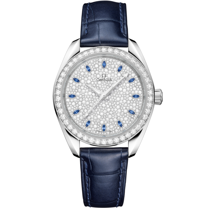 Omega Seamaster Aqua Terra 34mm Silver Dial Canopus Gold 220.58.34.20.99.007 - WATCHXNYC