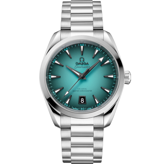 Omega Seamaster Aqua Terra 38mm Turquoise Dial Steel 220.10.38.20.03.005 - WATCHXNYC