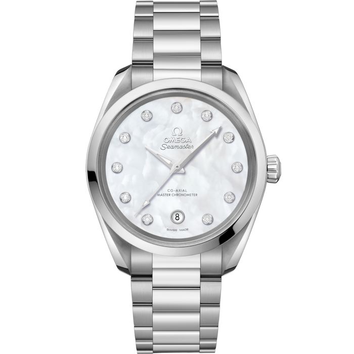 Omega Seamaster Aqua Terra 38mm White Dial Steel 220.10.38.20.55.001 - WATCHXNYC