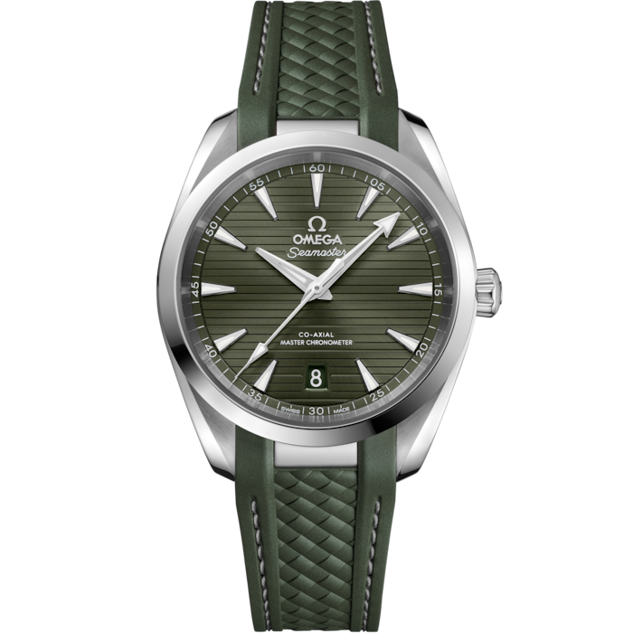 Omega Seamaster Aqua Terra 38mm Green Dial Steel 220.12.38.20.10.001 - WATCHXNYC