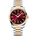 OMEGA Seamaster Aqua Terra 41 mm Red Dial Stainless Steel and Sedna™ 18k Yellow Gold Bracelet 220.20.38.20.10.002