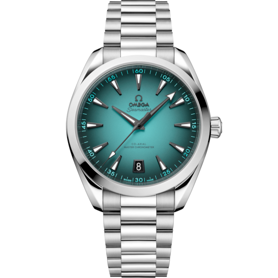 Omega Seamaster Aqua Terra 41mm Turquoise Dial Steel 220.10.41.21.03.006 - WATCHXNYC