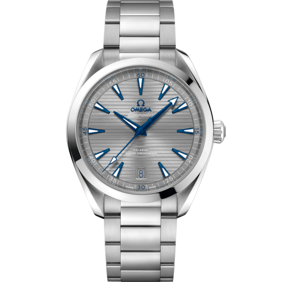 Omega Seamaster Aqua Terra 41mm Grey Dial Steel 220.10.41.21.06.001 - WATCHXNYC