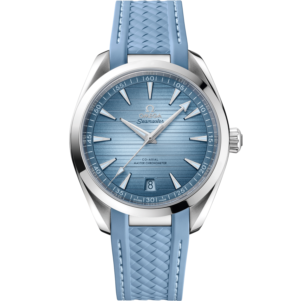 OMEGA Seamaster Aqua Terra 41 mm Blue Dial Stainless Steel Strap 220.12.41.21.03.008 - WATCHXNYC